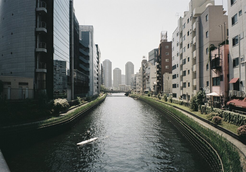 東京運河唯一人