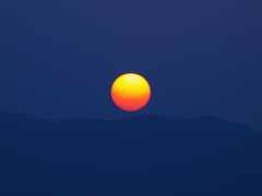 朝見た宇宙