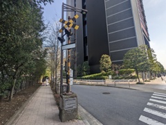 踏切の風景