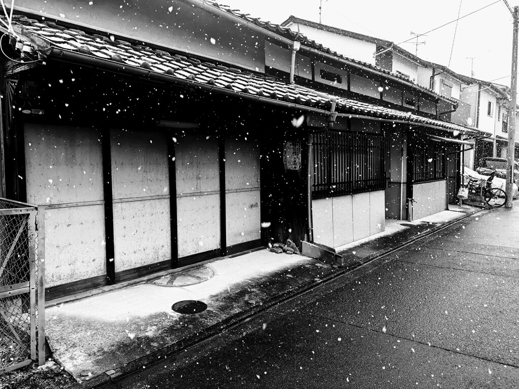 横路を上る