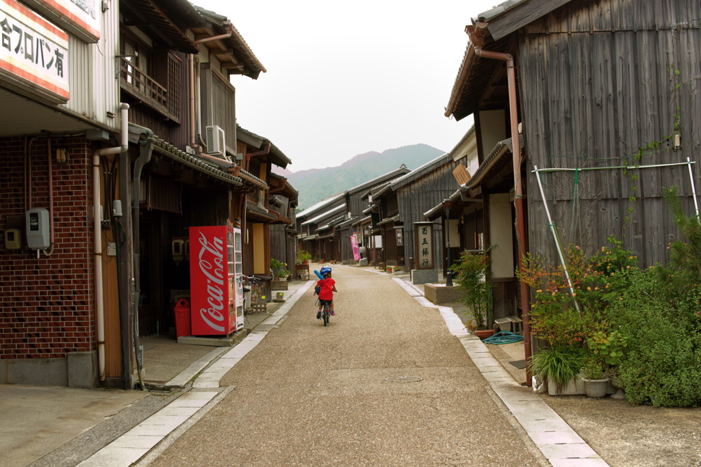 東海道の少年