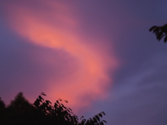 夕暮れ