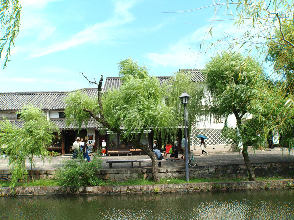 倉敷にて台風一過