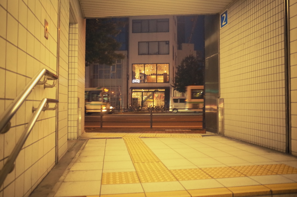 ２番ゲートからのスタート