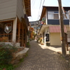 坂のある街景
