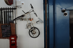 自転車が乗って