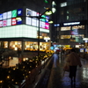 雨の大宮ステーション