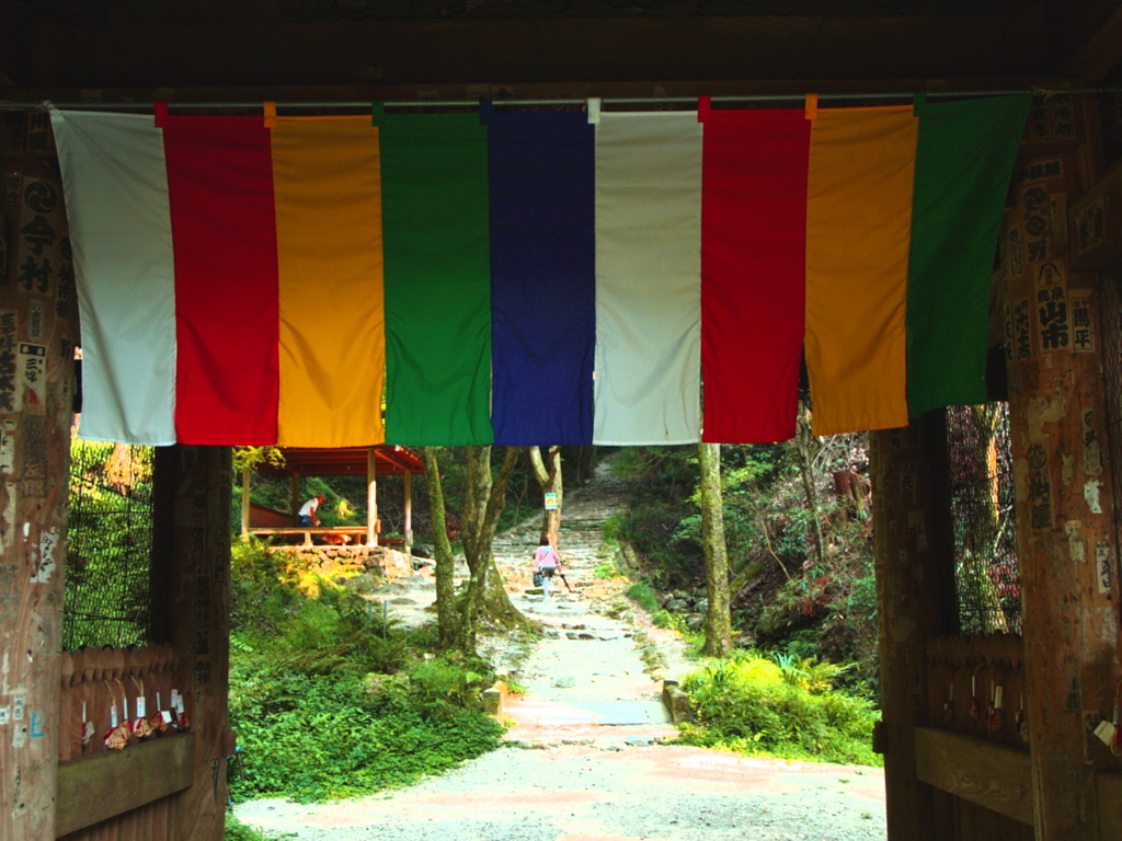 遠い山門