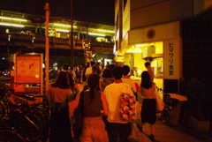 夜の向日葵
