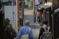 あの角まで