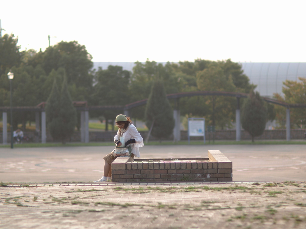 夕暮れ公園カタルシス