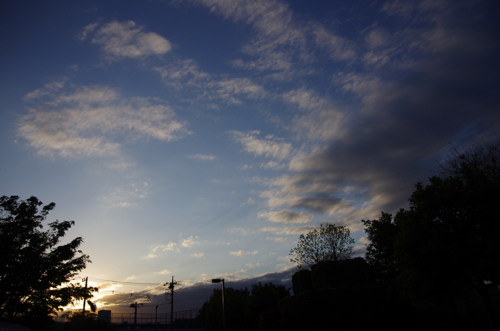 またまた夕焼け