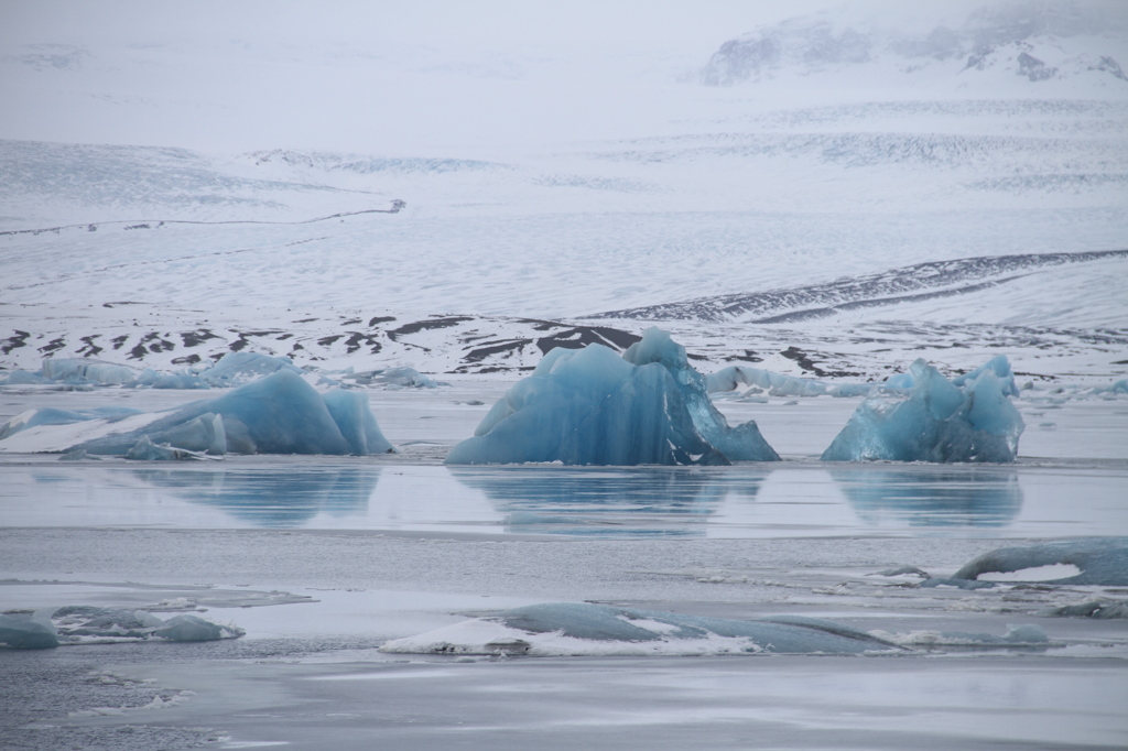 アイスランドの氷河湖その２