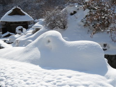 雪晴れのアート　その１