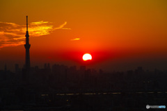 都心夕景　その１