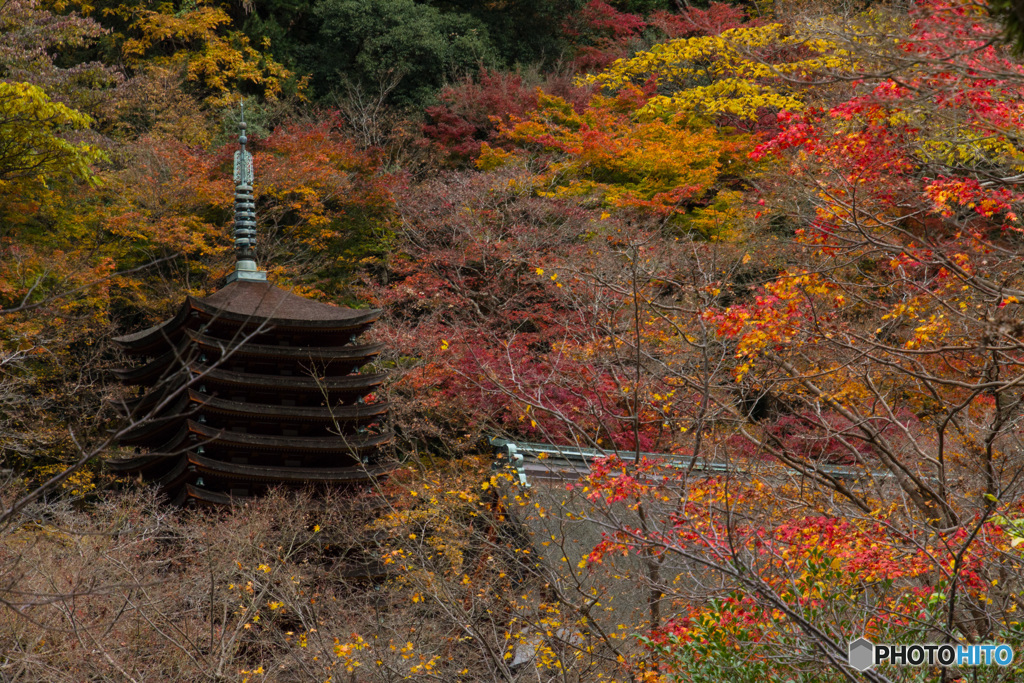 談山神社　十三重塔