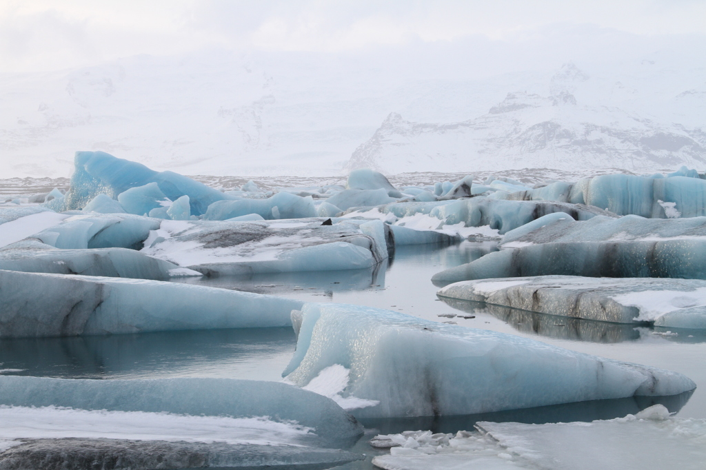 アイスランドの氷河湖その３