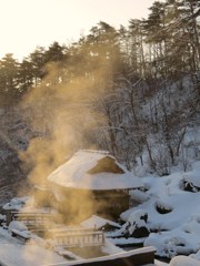 玉子湯雪景色　その４
