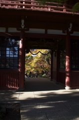 山門をくぐると