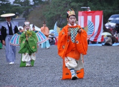 時代祭の子供たち