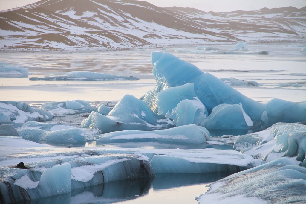 Glacial Blue Ice   No.2