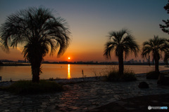 臨海夕景　その２