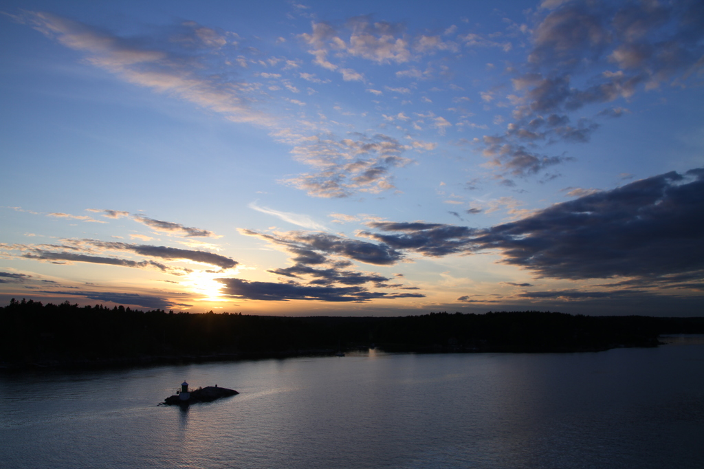 バルト海の夕景Ｎｏ．１