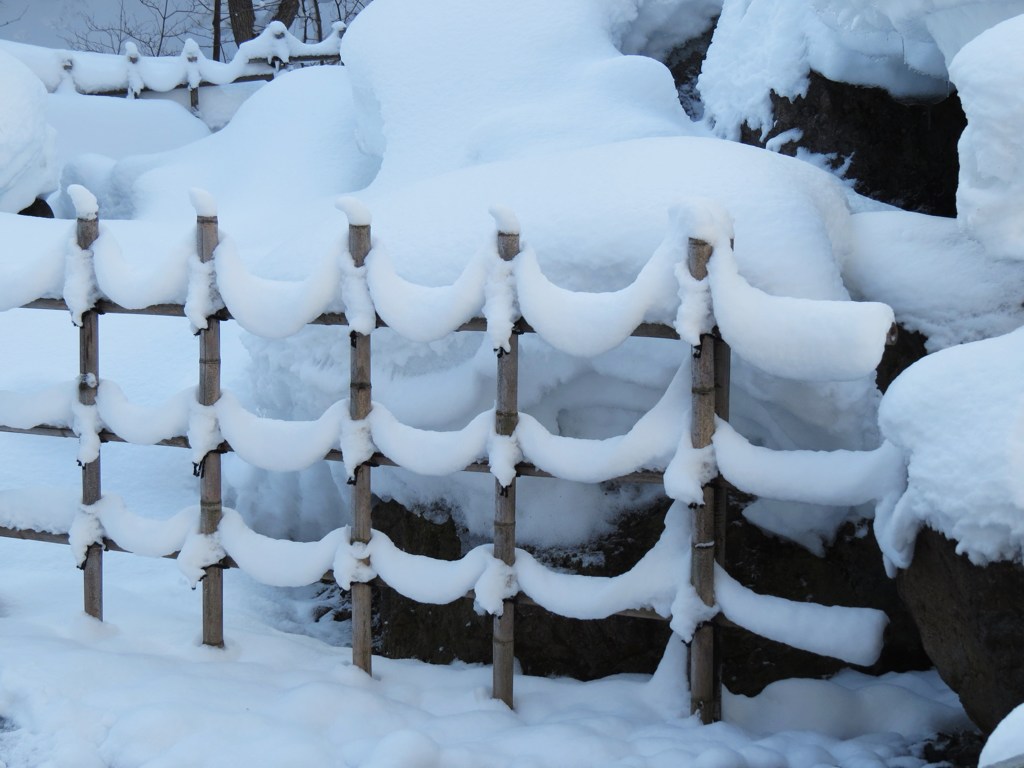雪晴れのアート　その２