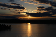 バルト海の夕景Ｎｏ．３