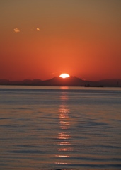 Sunset from Makuhari  No.２
