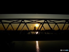 江戸川夕景