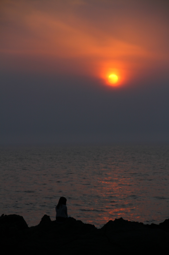 日本海の夕景その２