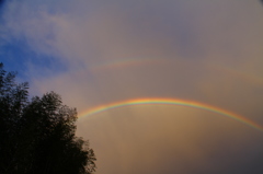 台風一過の虹Ｎｏ．２