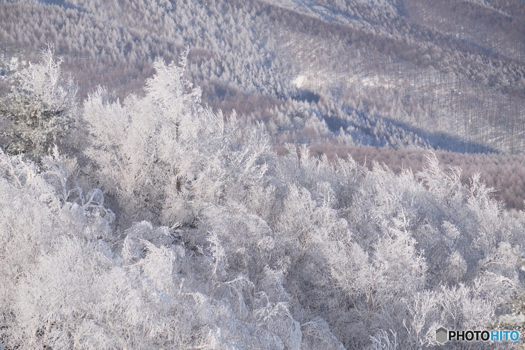 山の冬景色