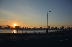 夕暮れ＠有明