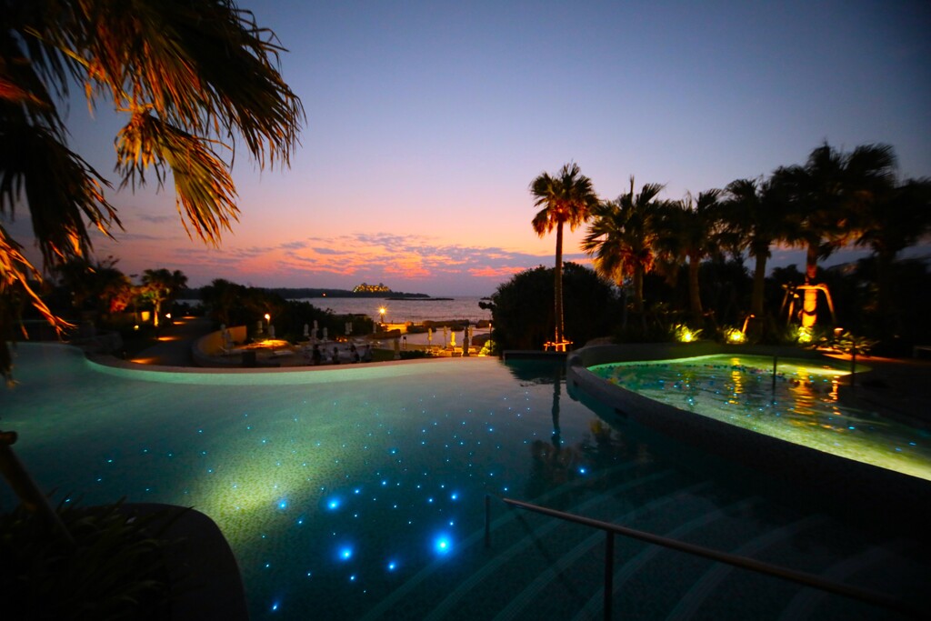 ハイアットリージェンシー　瀬良垣　プール