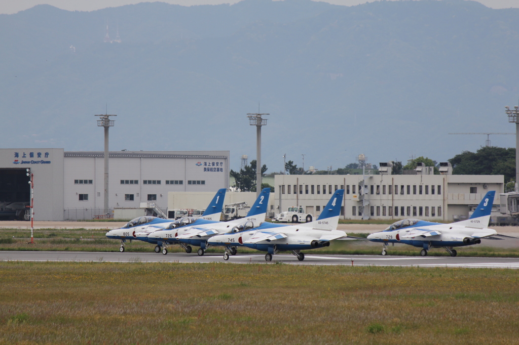 ブルーインパルス（美保基地予行）