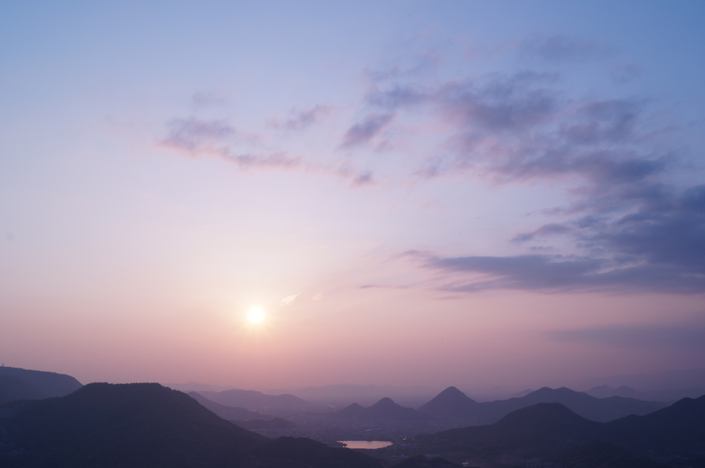 近くの山