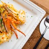 渡り蟹のトマトクリームパスタ