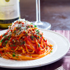 トマトソースパスタ