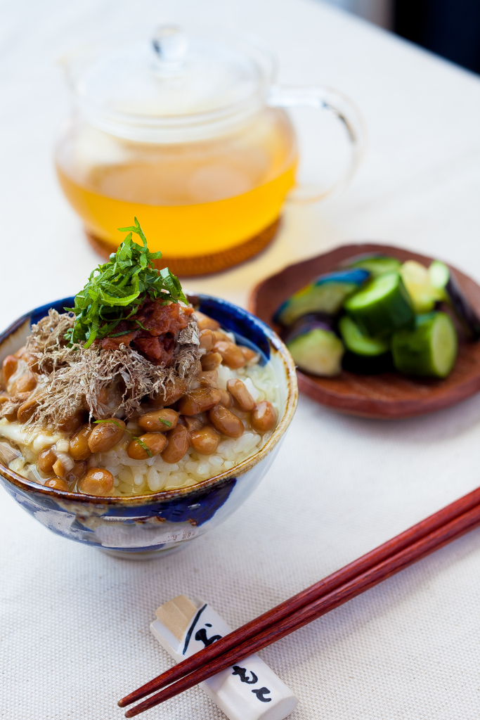 納豆茶漬け