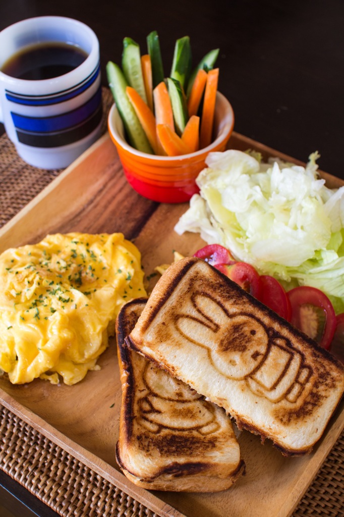 朝食プレート