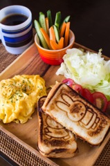 朝食プレート
