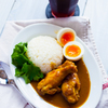 鶏手羽元のチキンカレー