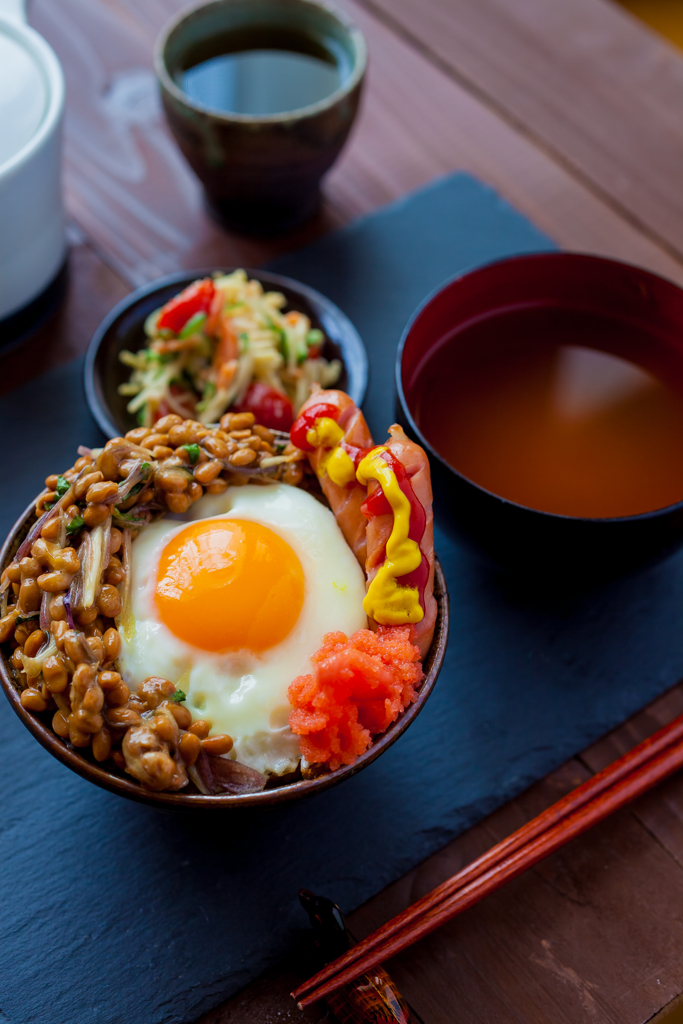 お茶碗のっけ丼