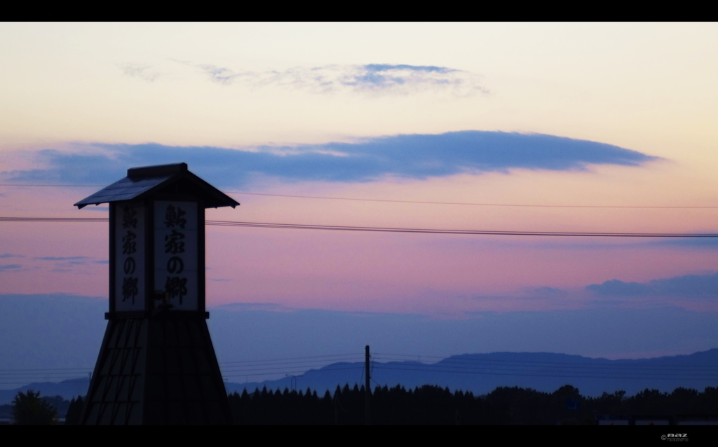 sunset view from Ayuya