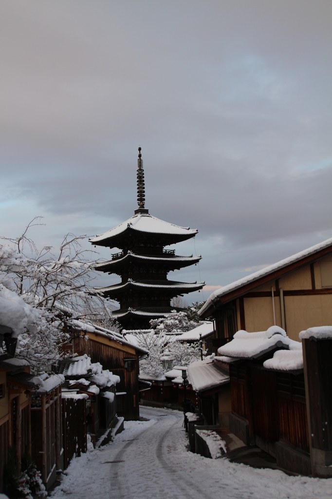 二年坂から