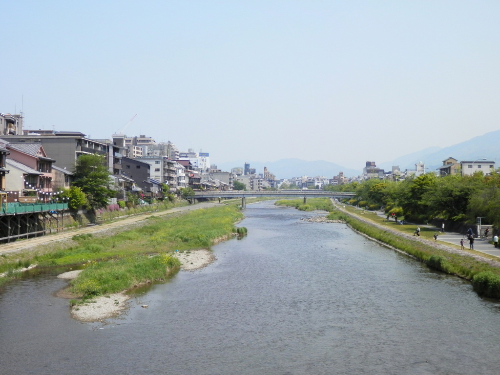 五条大橋から北側