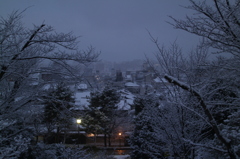 明日朝の情景？