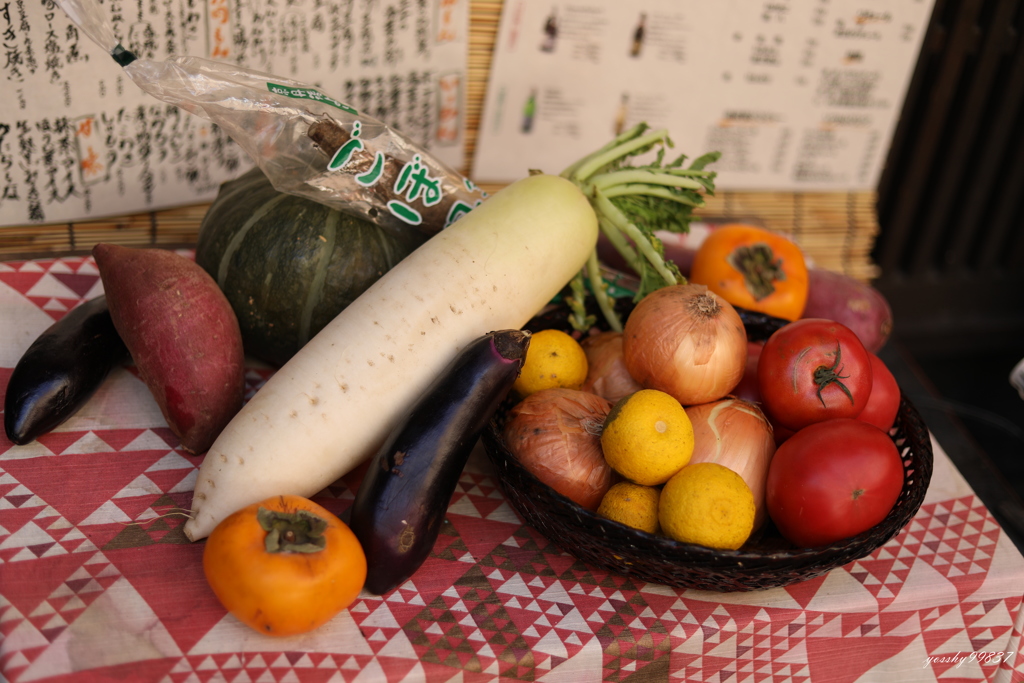先斗町の野菜